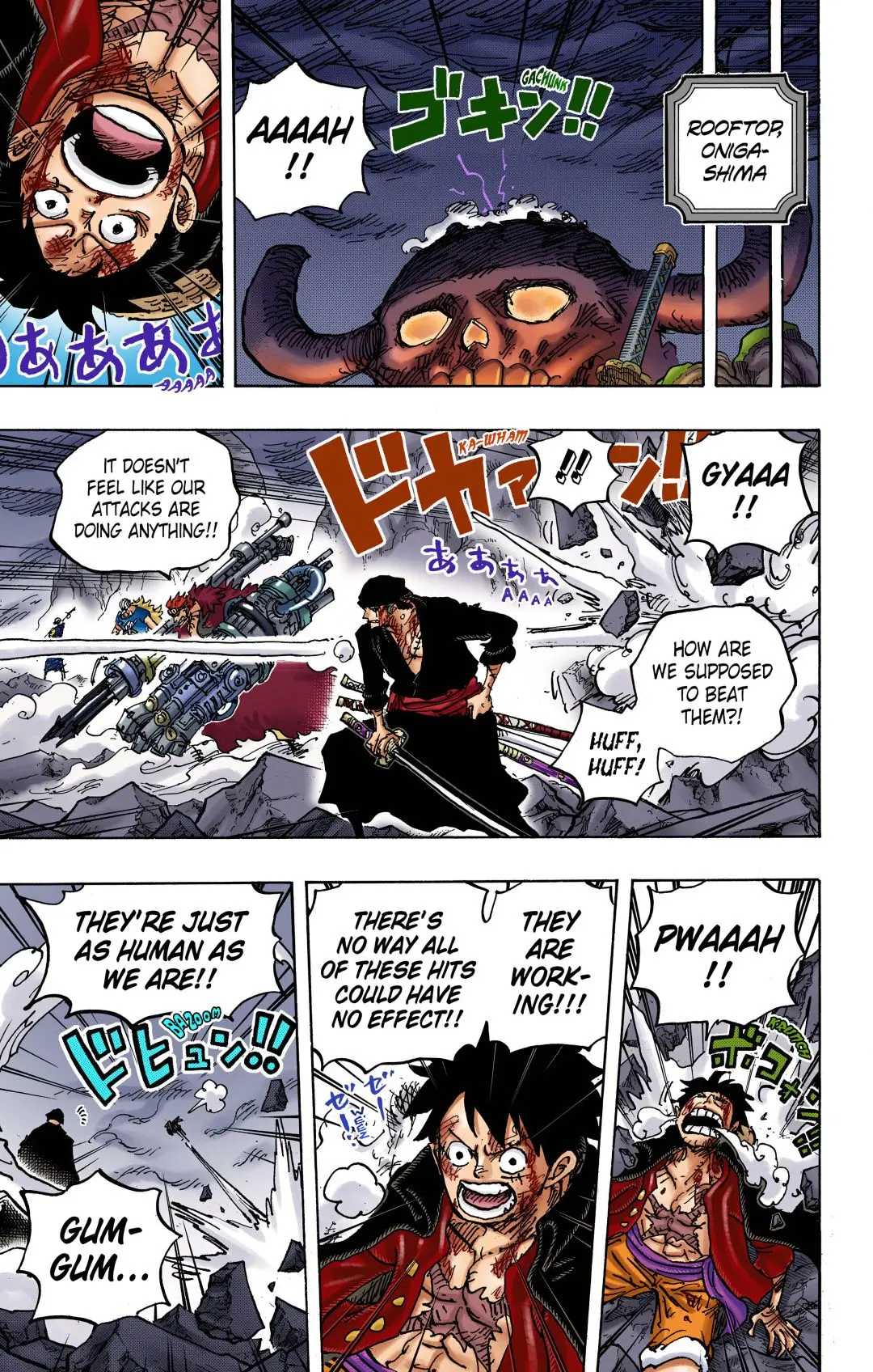 One Piece Colored, chapter 1008, page 15