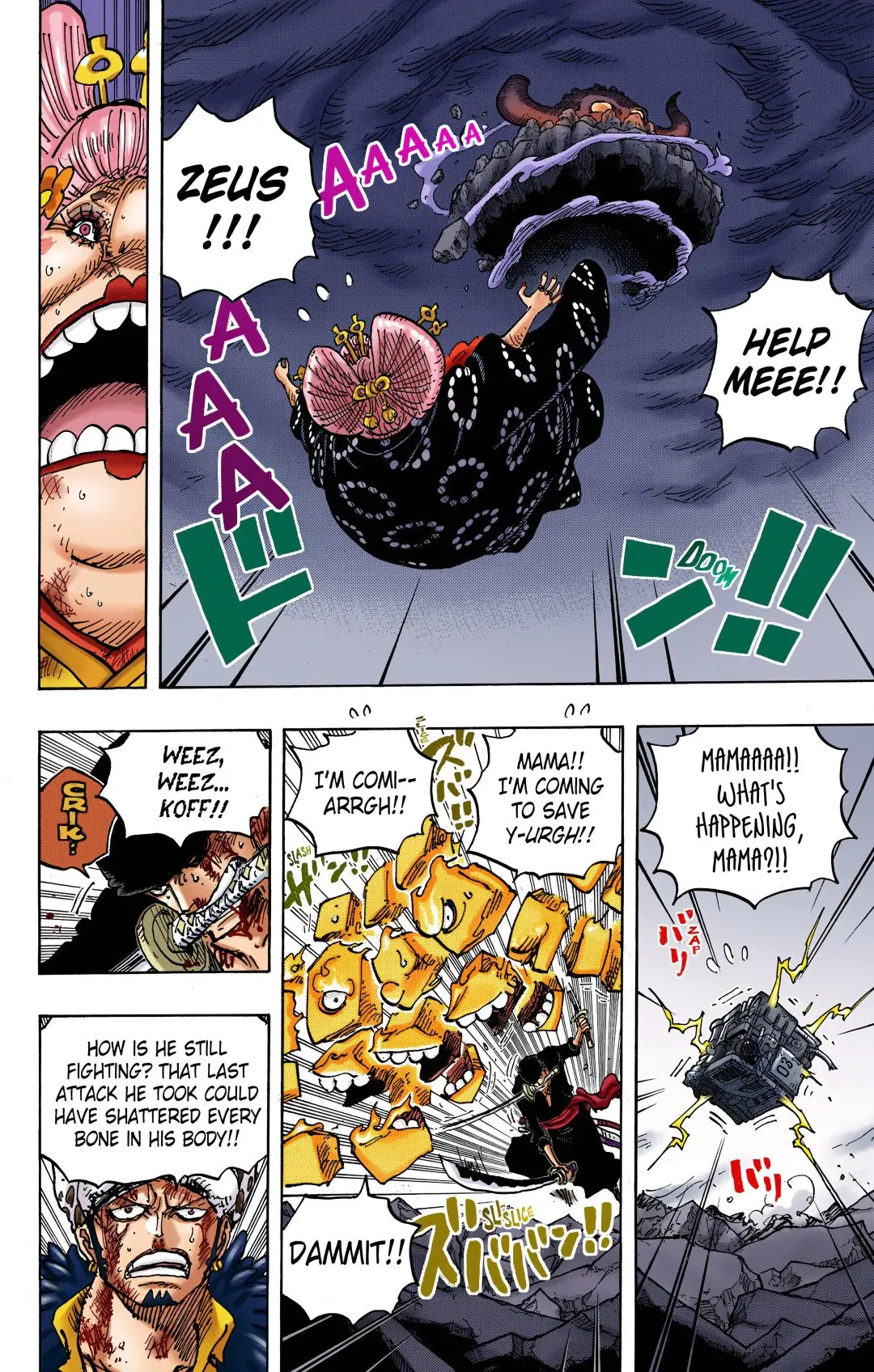 One Piece Colored, chapter 1010, page 2