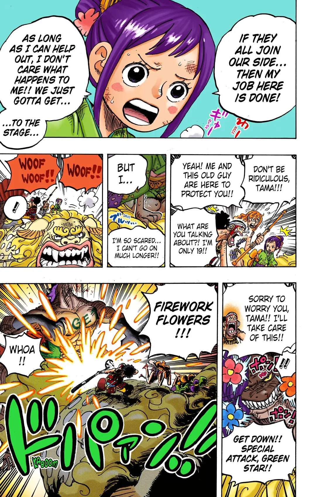 One Piece Colored, chapter 1011, page 6