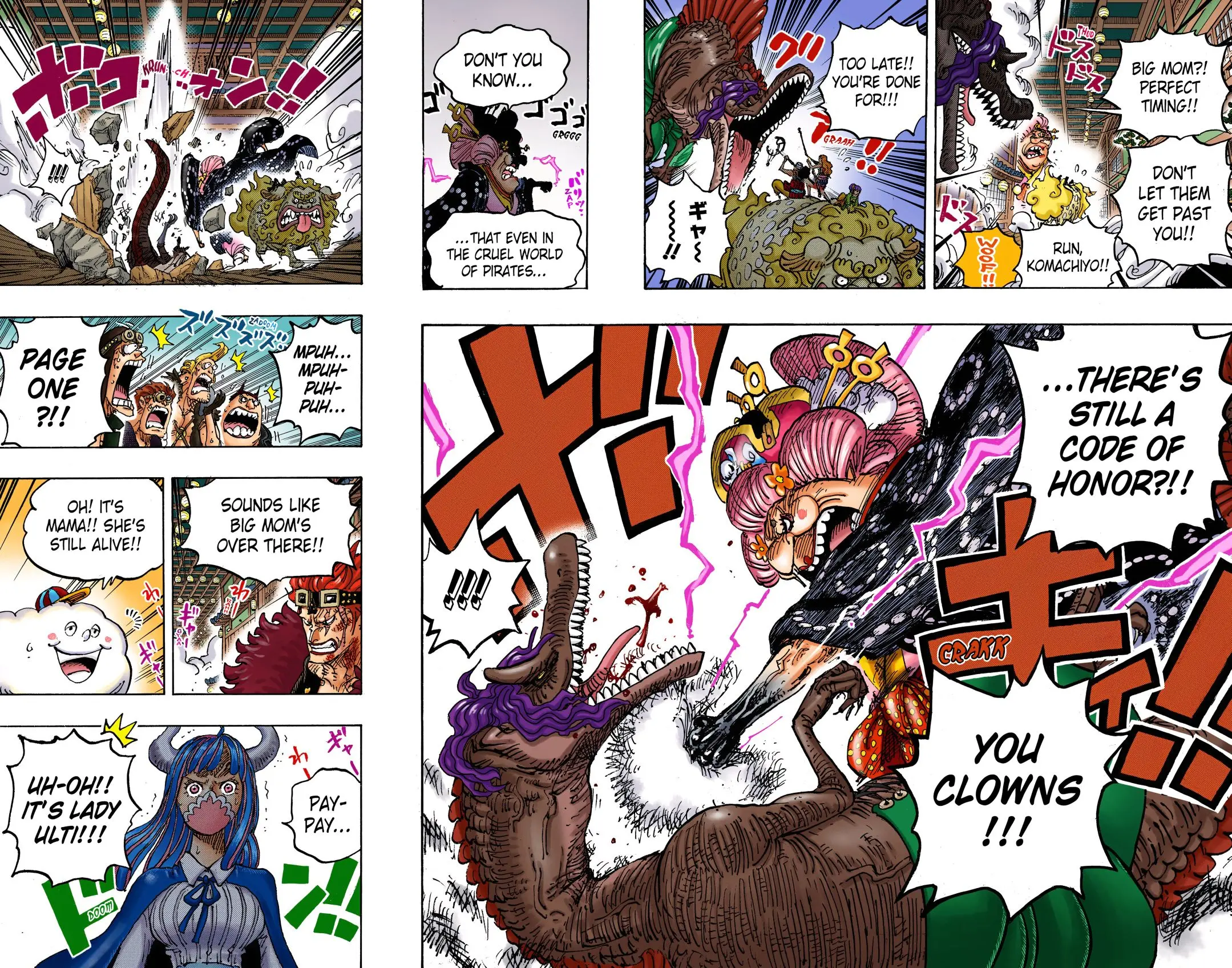 One Piece Colored, chapter 1011, page 11
