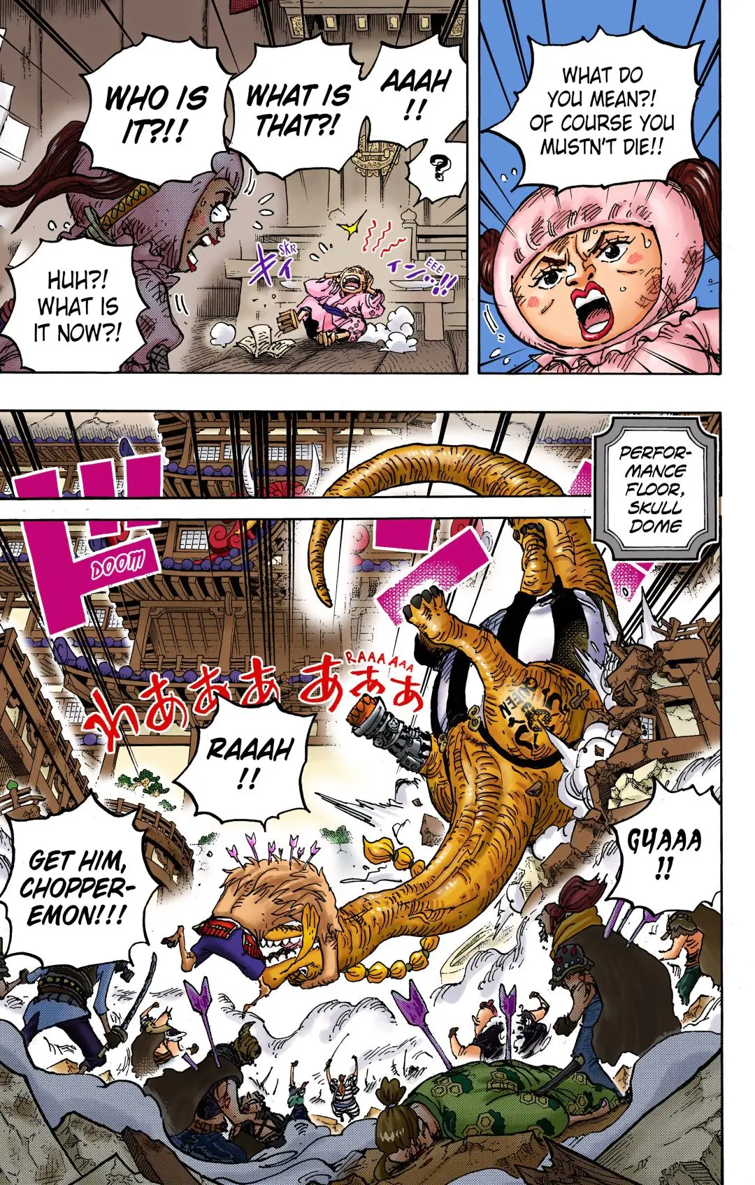 One Piece Colored, chapter 1014, page 5
