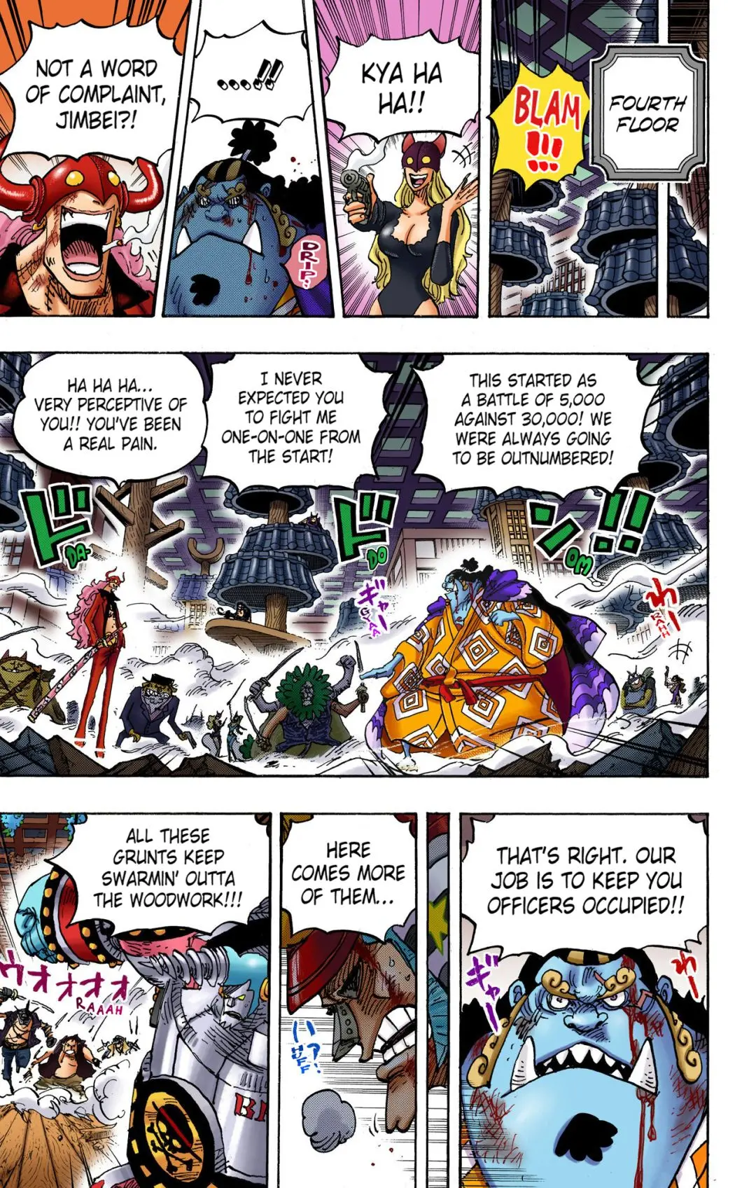 One Piece Colored, chapter 1017, page 3