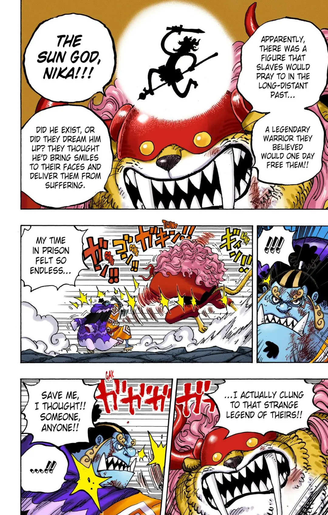 One Piece Colored, chapter 1018, page 12
