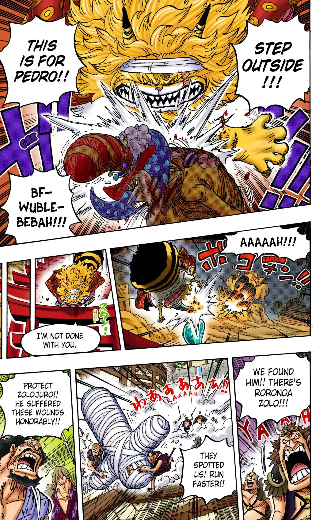 One Piece Colored, chapter 1022, page 12