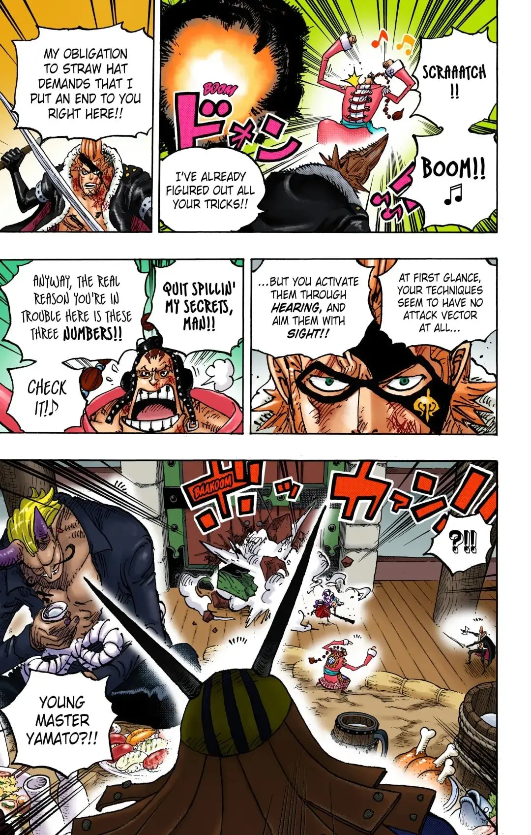 One Piece Colored, chapter 1031, page 7
