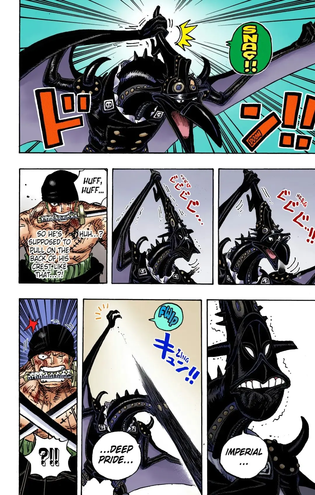 One Piece Colored, chapter 1032, page 10