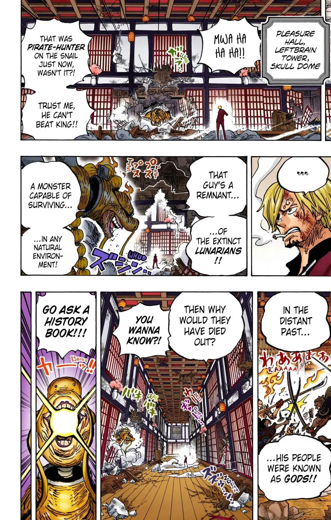 One Piece Colored, chapter 1033, page 4