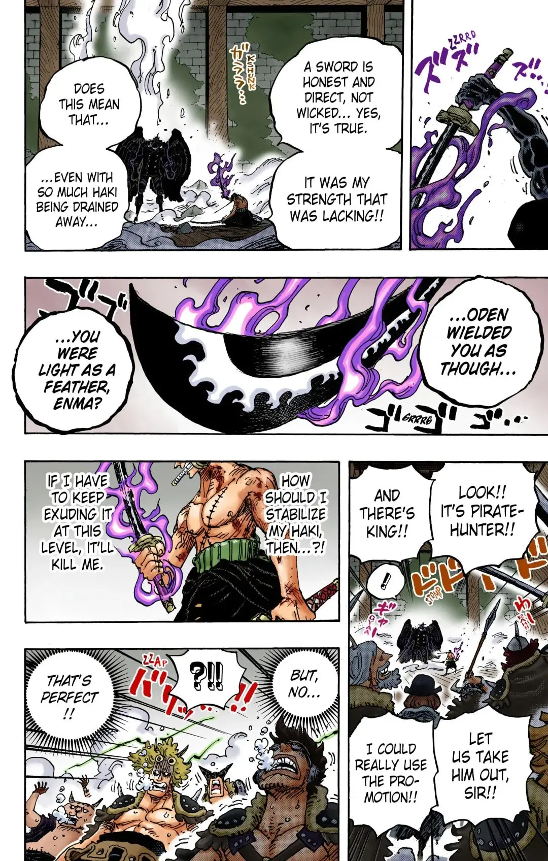 One Piece Colored, chapter 1033, page 16