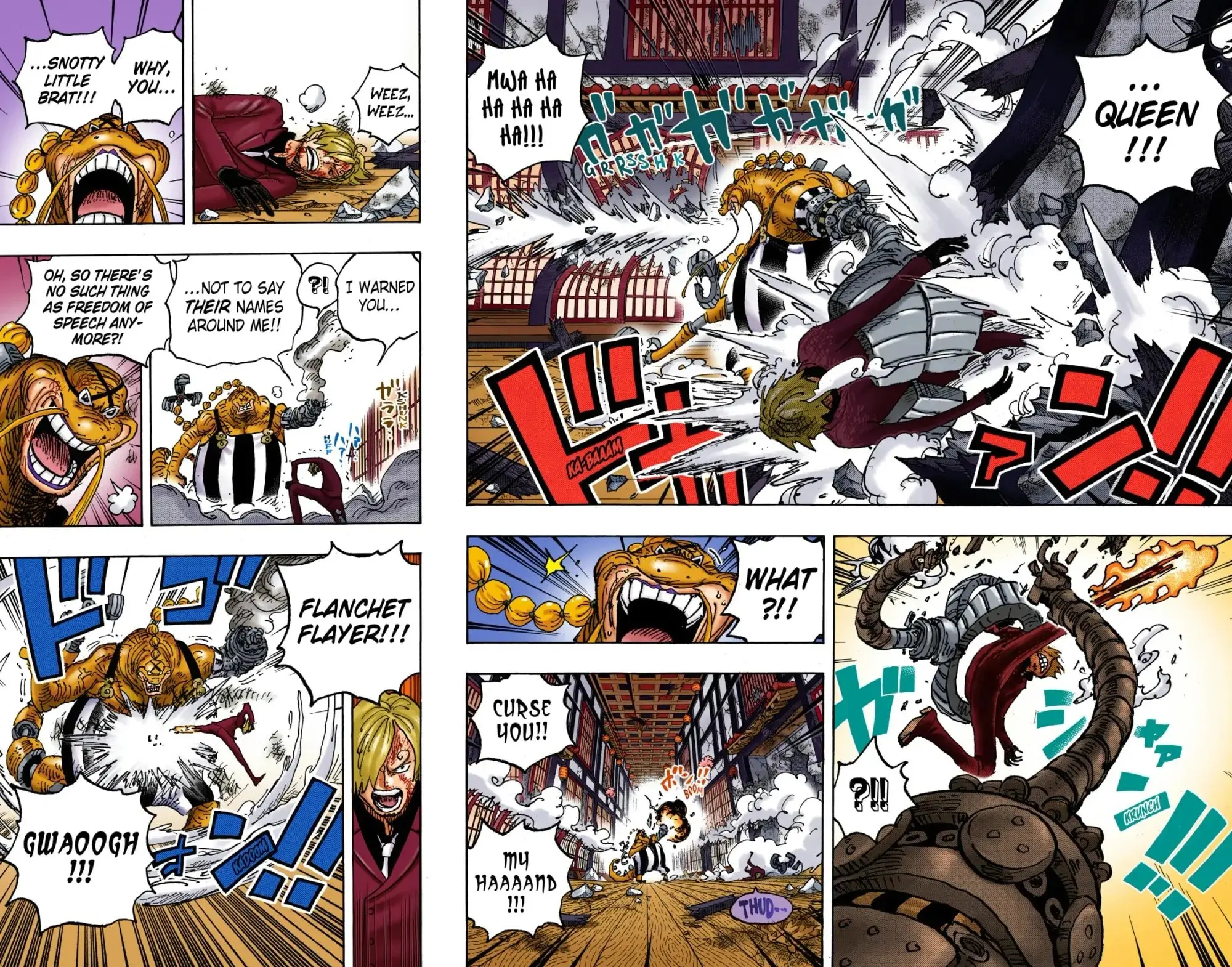 One Piece Colored, chapter 1034, page 9