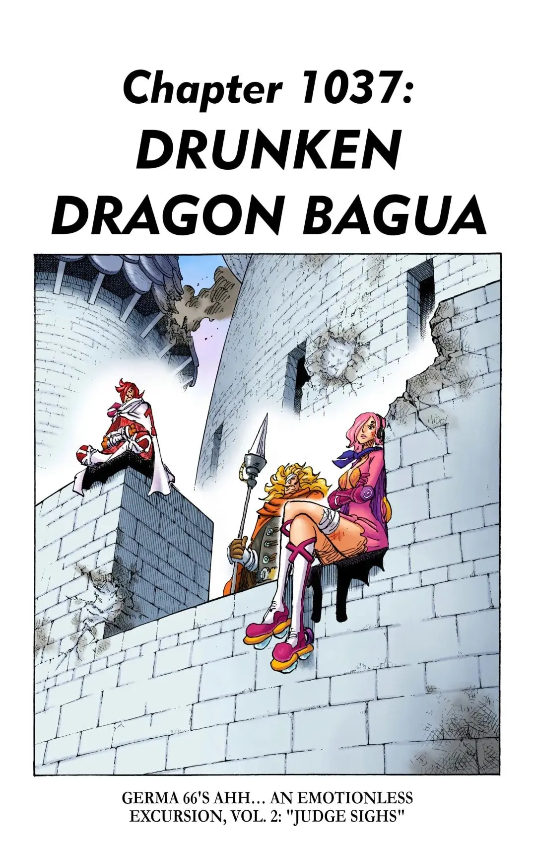 One Piece Colored, chapter 1037, page 1