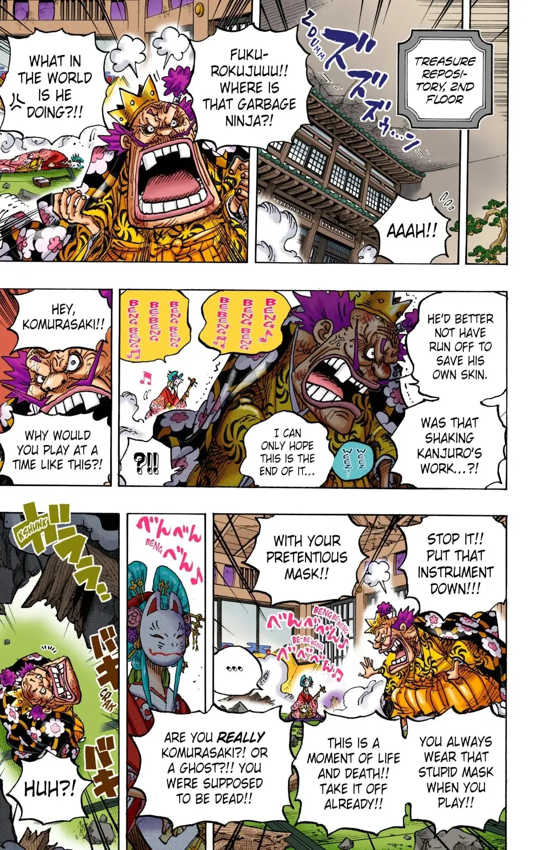 One Piece Colored, chapter 1041, page 5