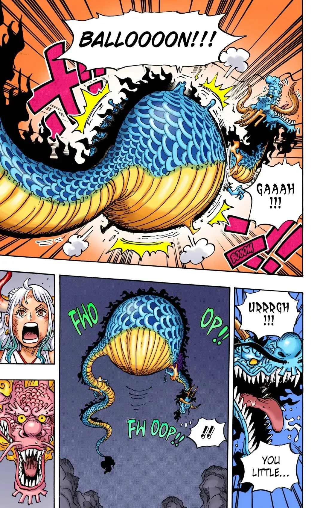 One Piece Colored, chapter 1045, page 4