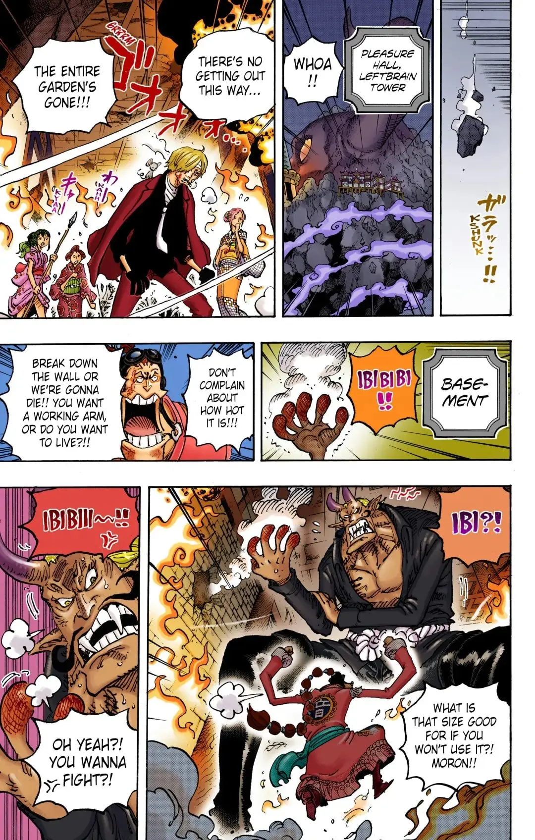 One Piece Colored, chapter 1046, page 8