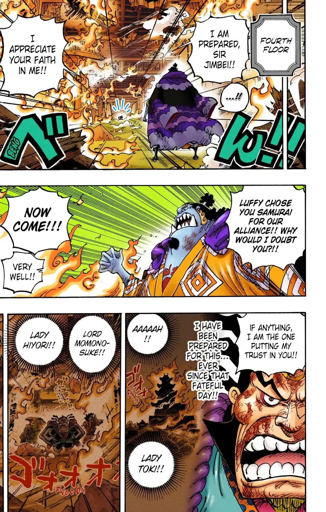 One Piece Colored, chapter 1046, page 10
