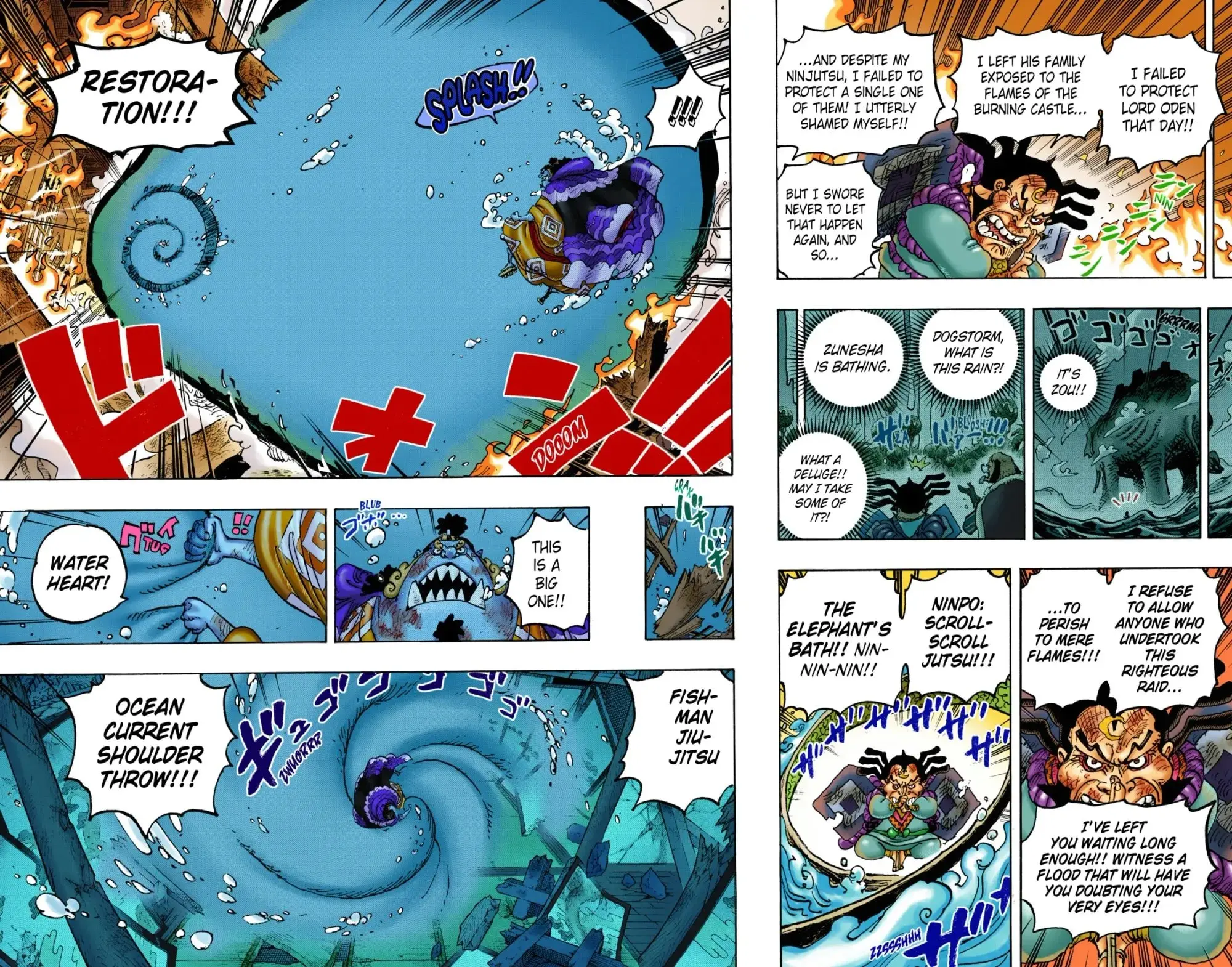 One Piece Colored, chapter 1046, page 11