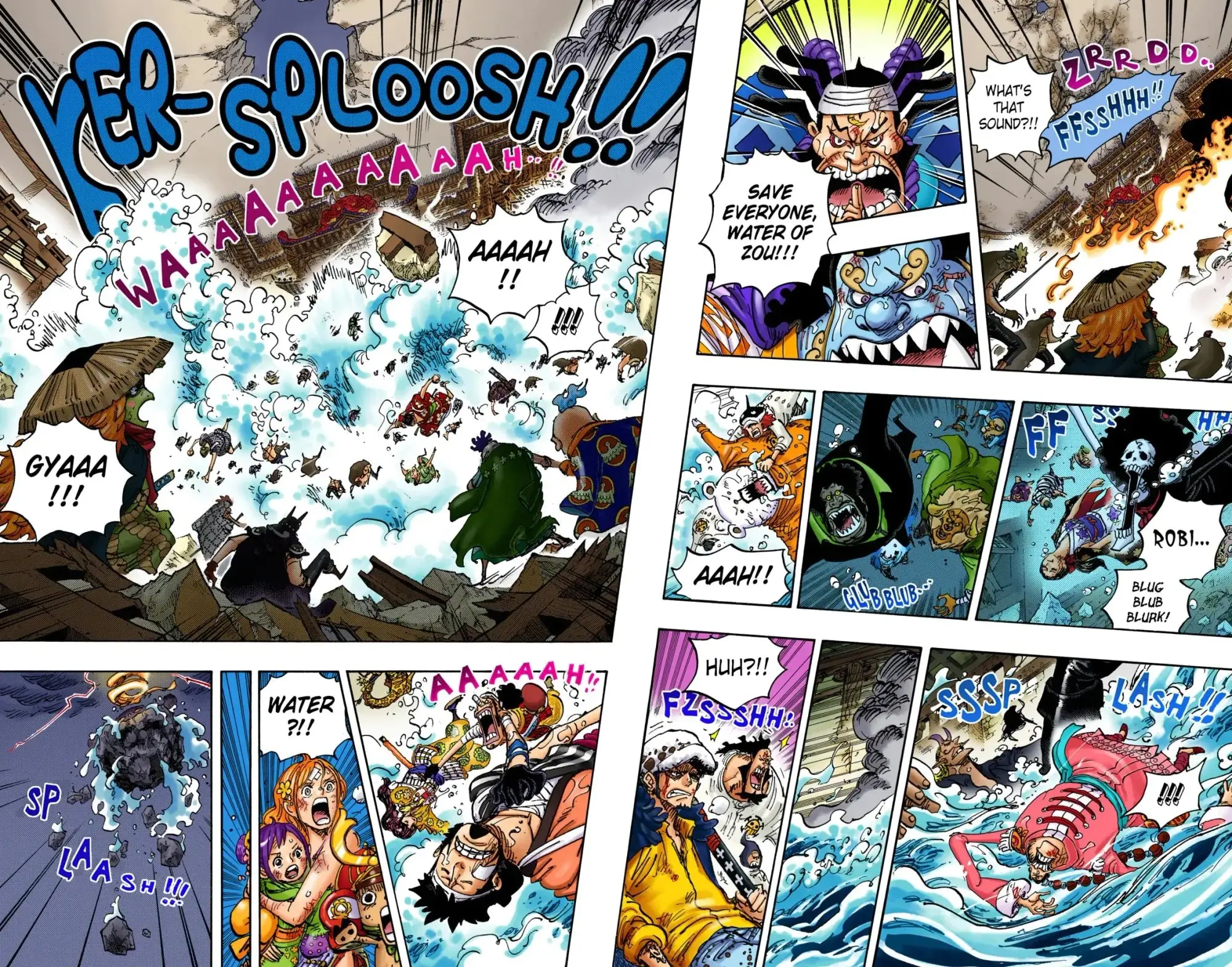 One Piece Colored, chapter 1049, page 8