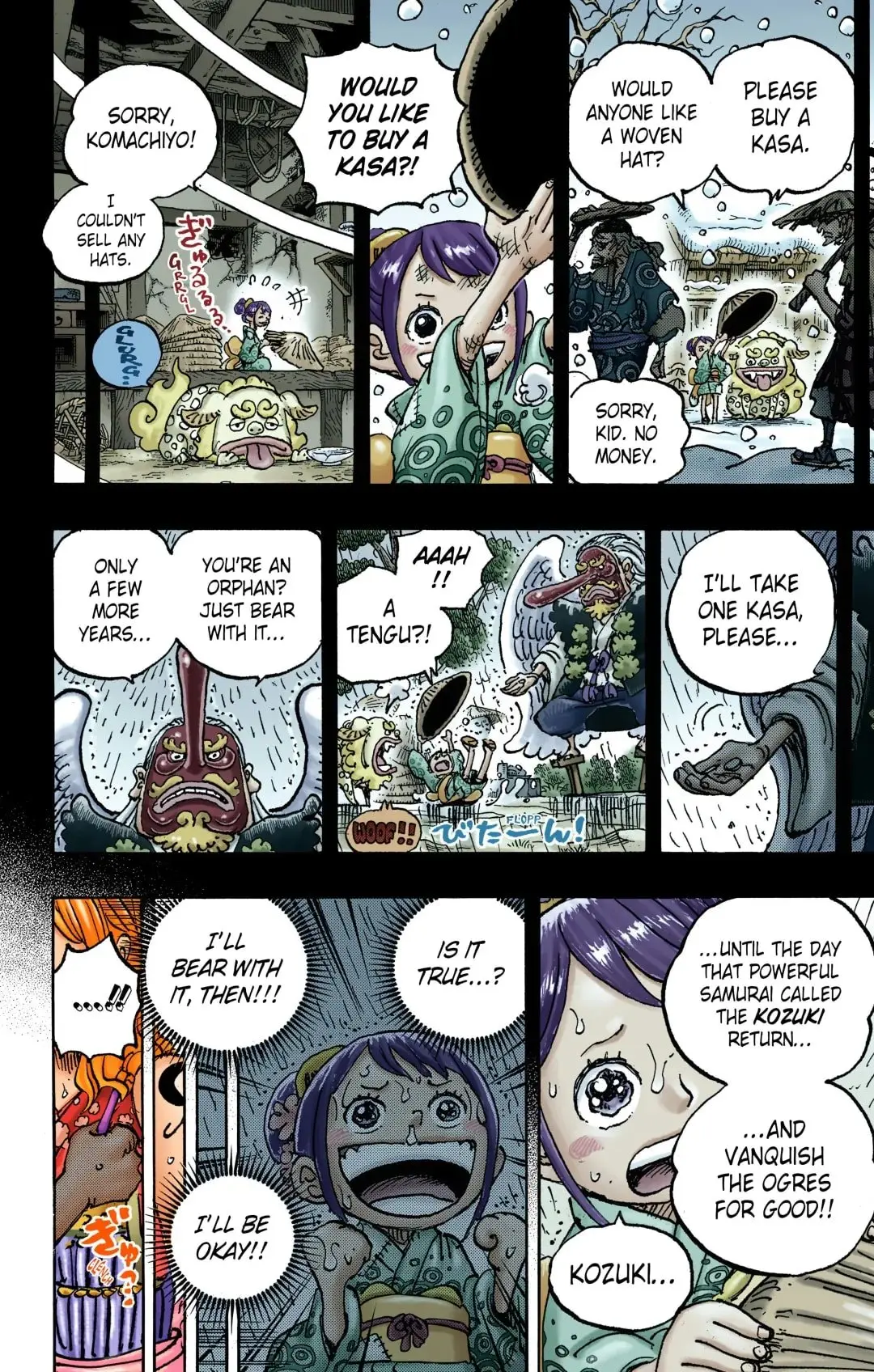 One Piece Colored, chapter 1051, page 10