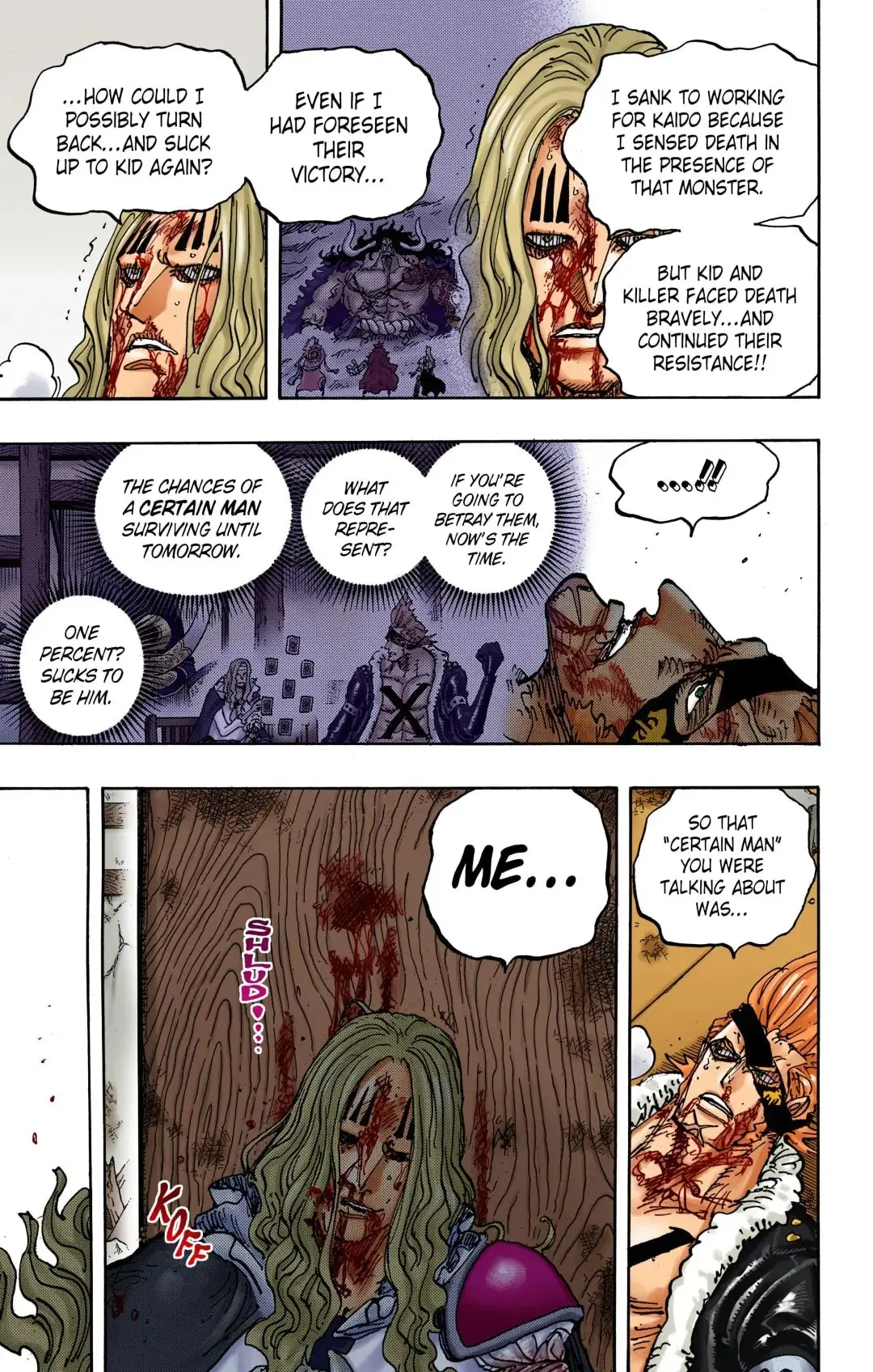 One Piece Colored, chapter 1052, page 5