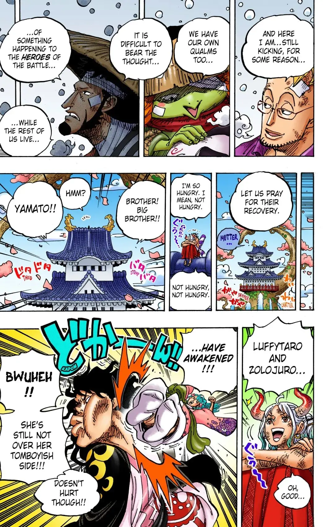 One Piece Colored, chapter 1052, page 9