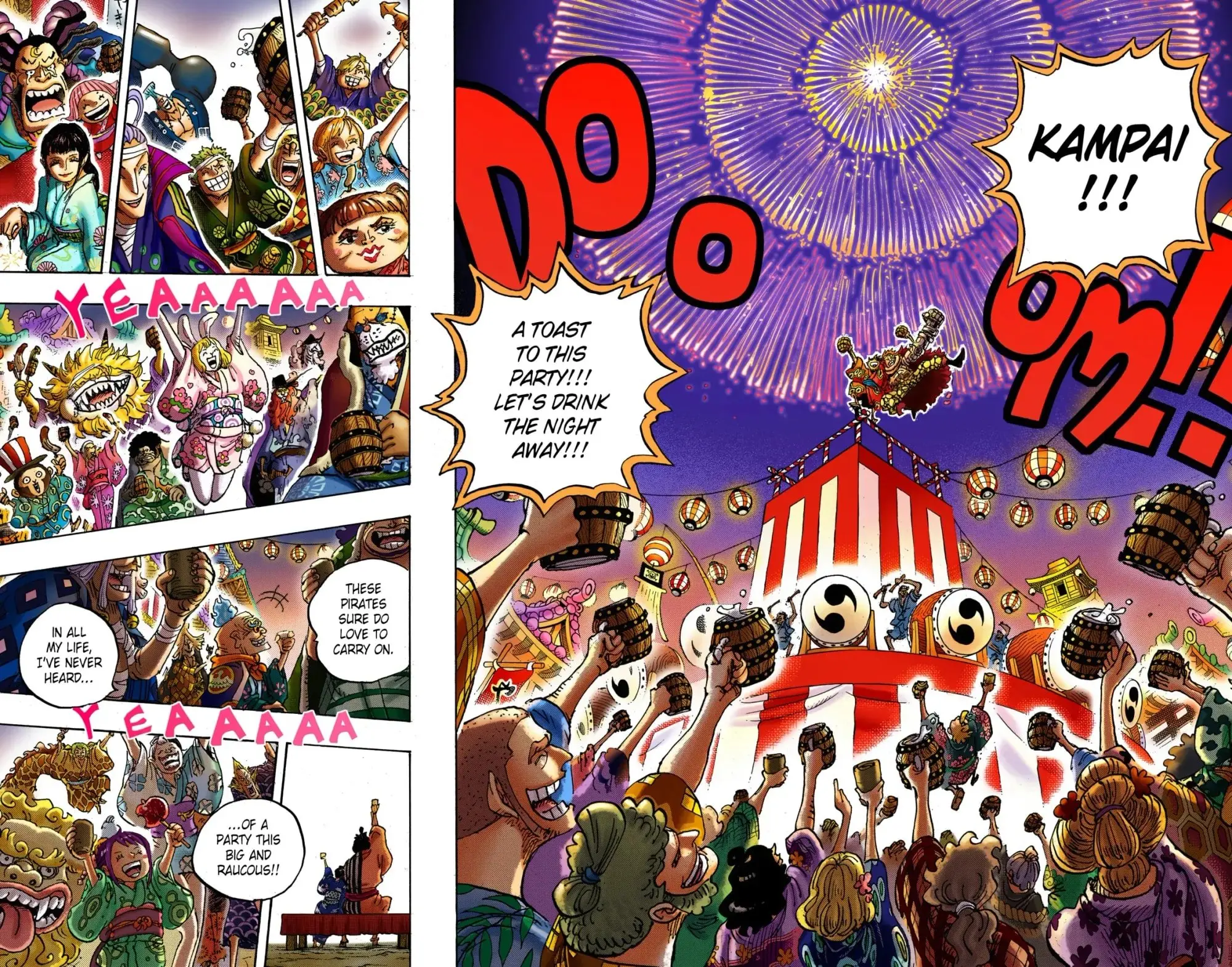 One Piece Colored, chapter 1053, page 12