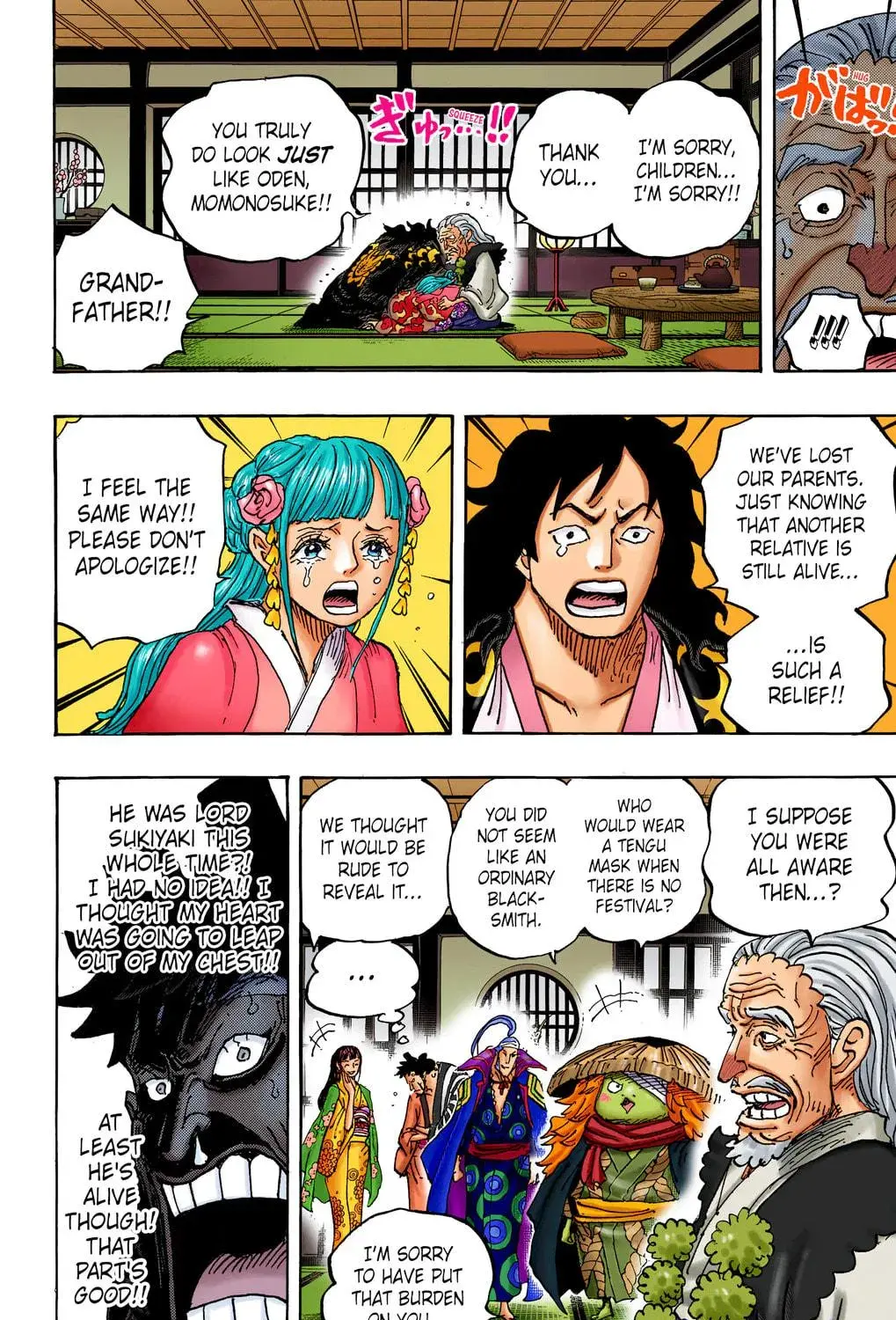 One Piece Colored, chapter 1056, page 11