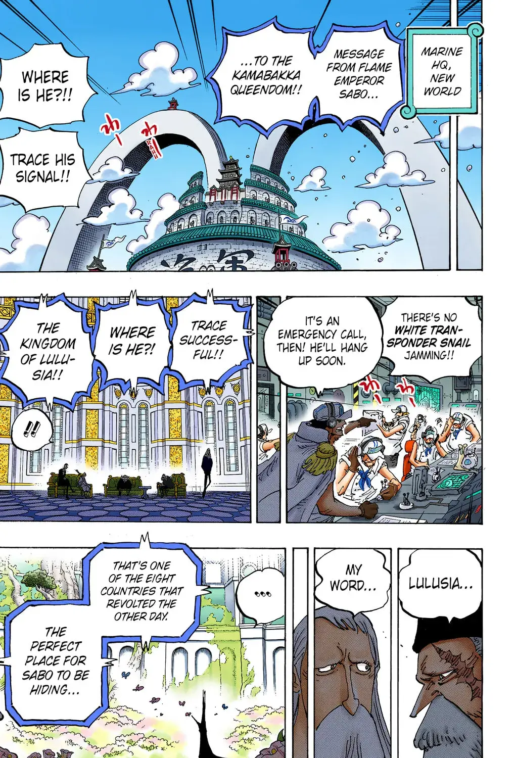 One Piece Colored, chapter 1060, page 19