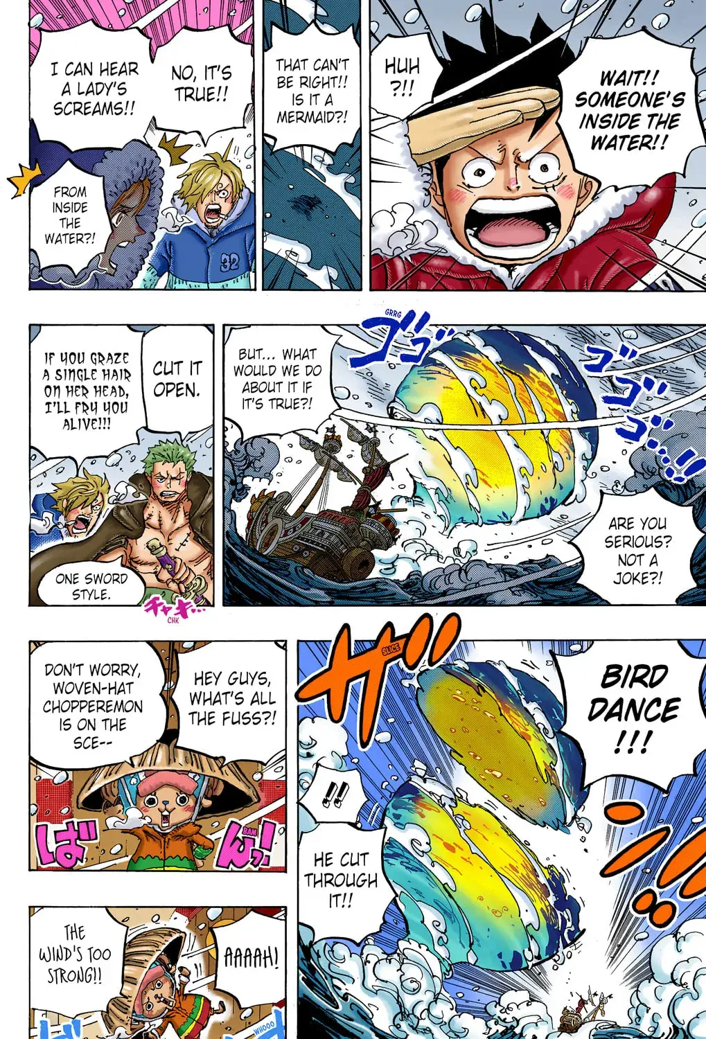 One Piece Colored, chapter 1060, page 31