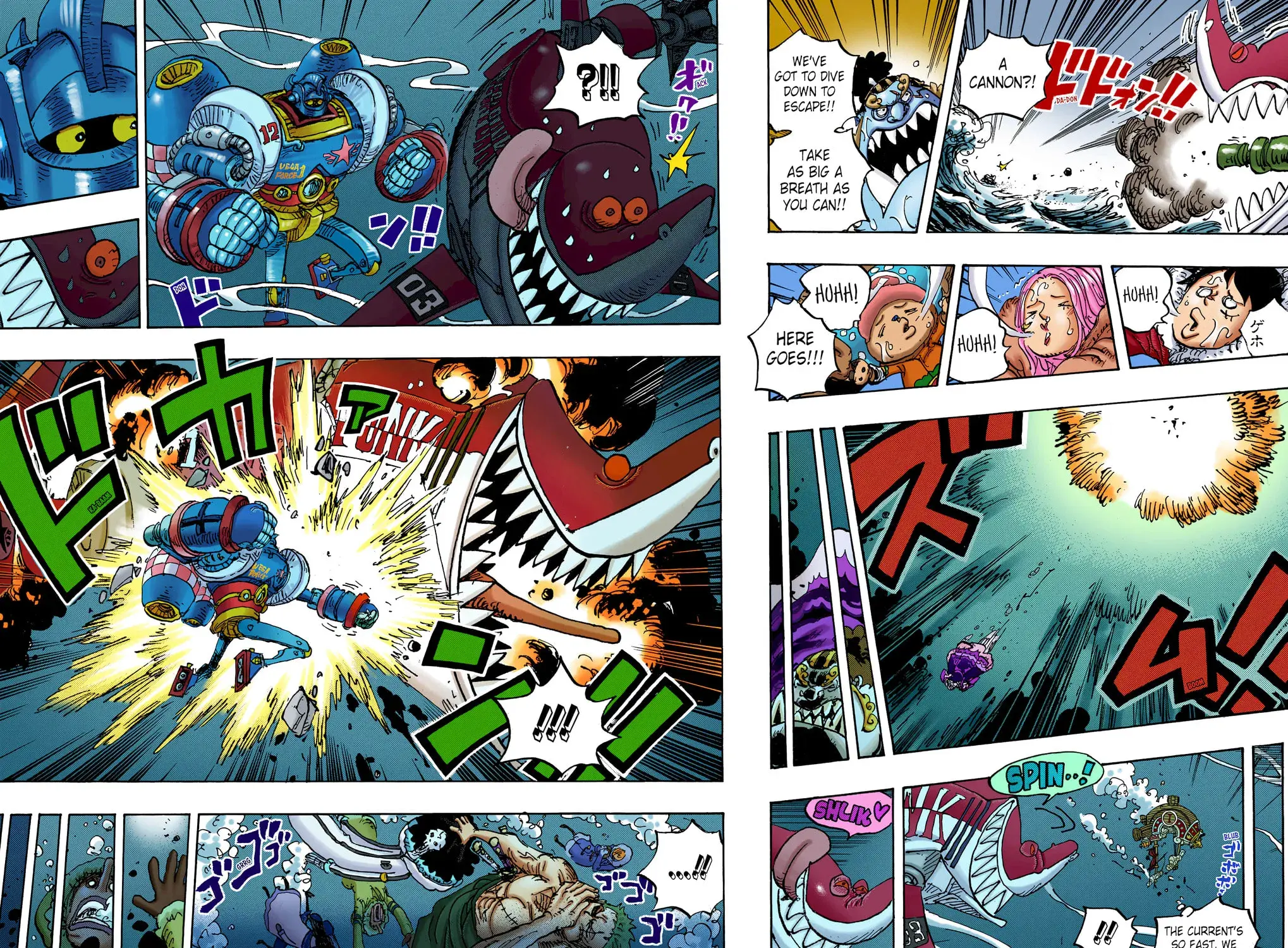 One Piece Colored, chapter 1061, page 13