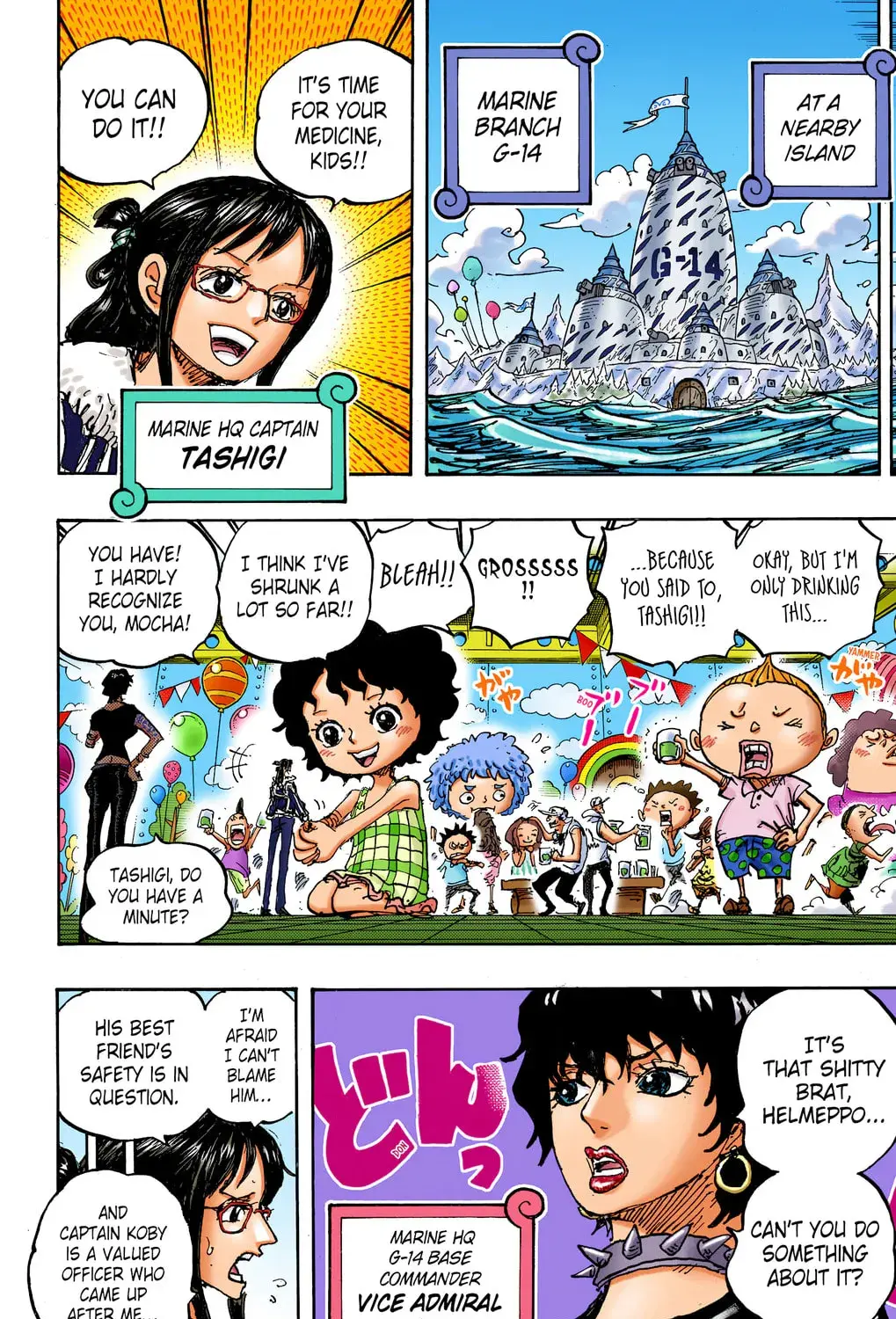 One Piece Colored, chapter 1061, page 15