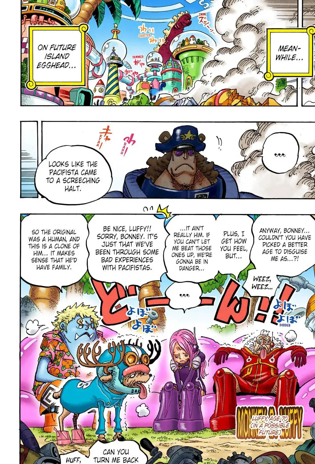 One Piece Colored, chapter 1064, page 17