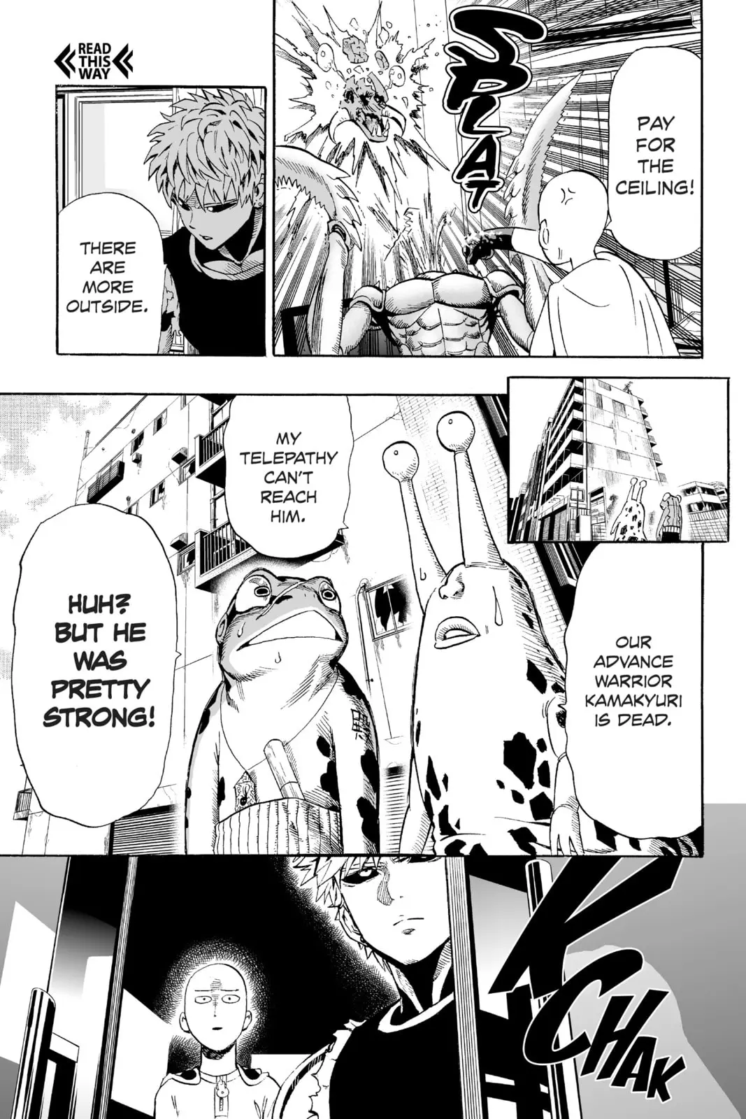 One Punch Man, chapter 7, page 13