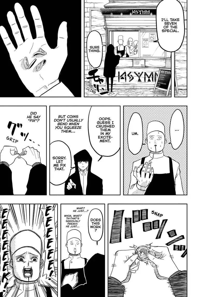 Mashle: Magic and Muscles, chapter 1, page 11
