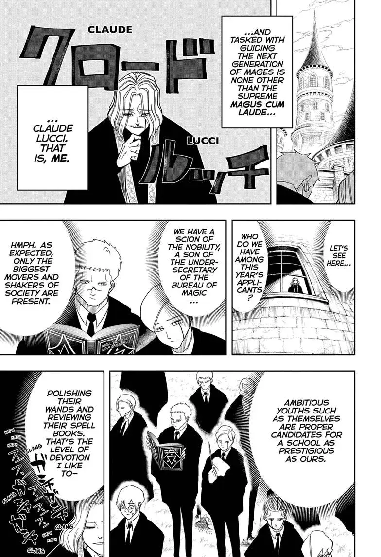 Mashle: Magic and Muscles, chapter 2, page 3