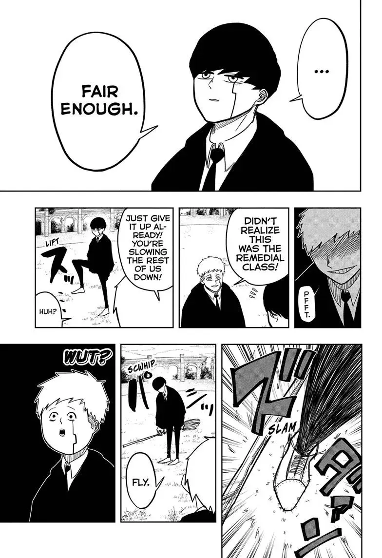 Mashle: Magic and Muscles, chapter 4, page 9
