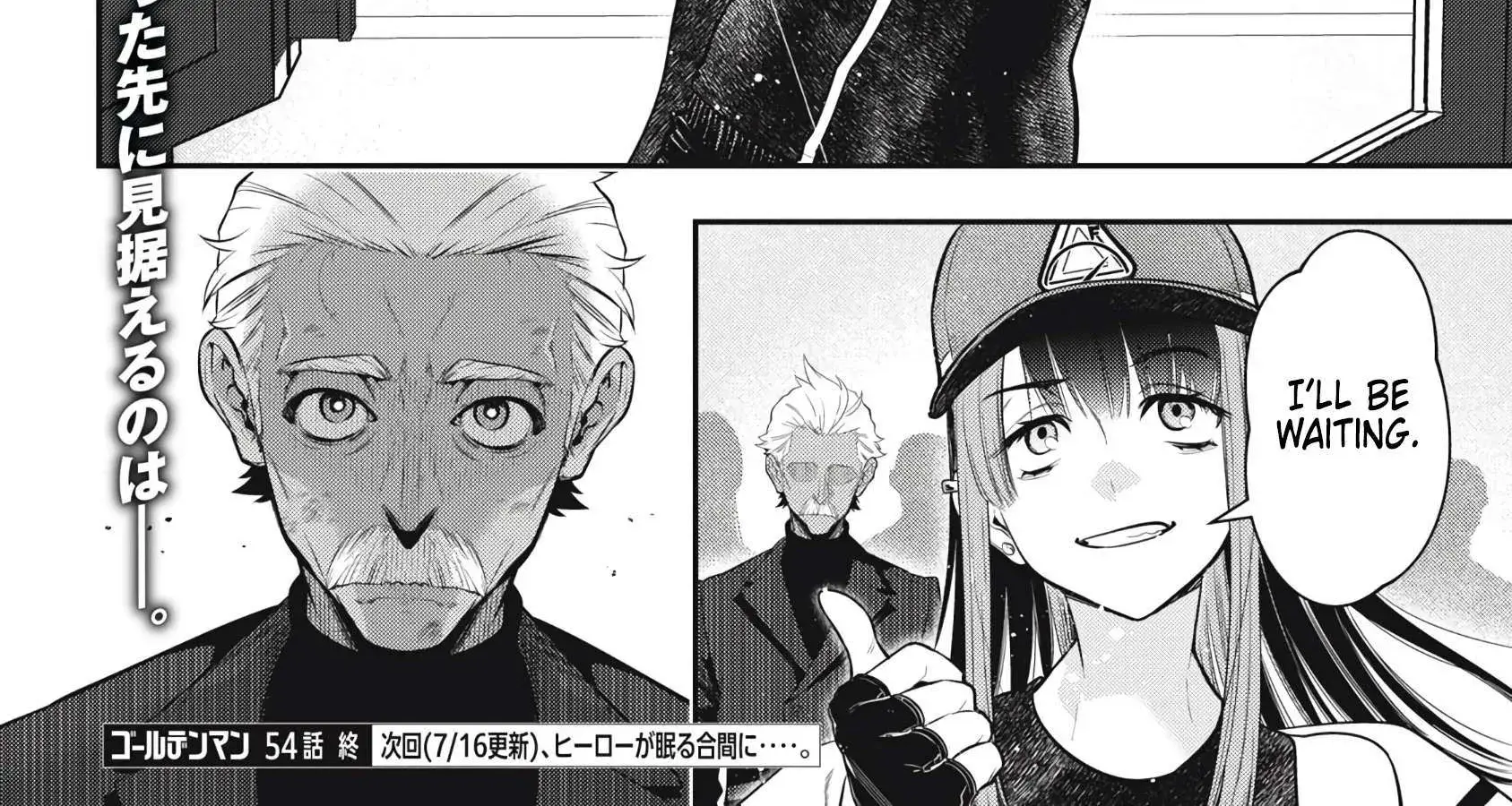 GOLDEN MAN Manga, chapter 54, page 36