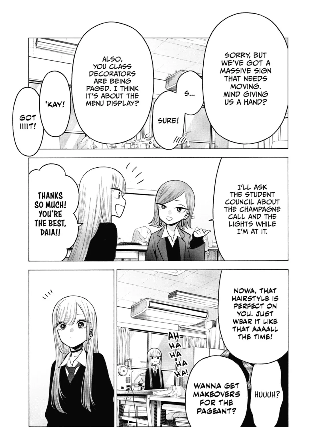My Dress-Up Darling, chapter 55, page 29