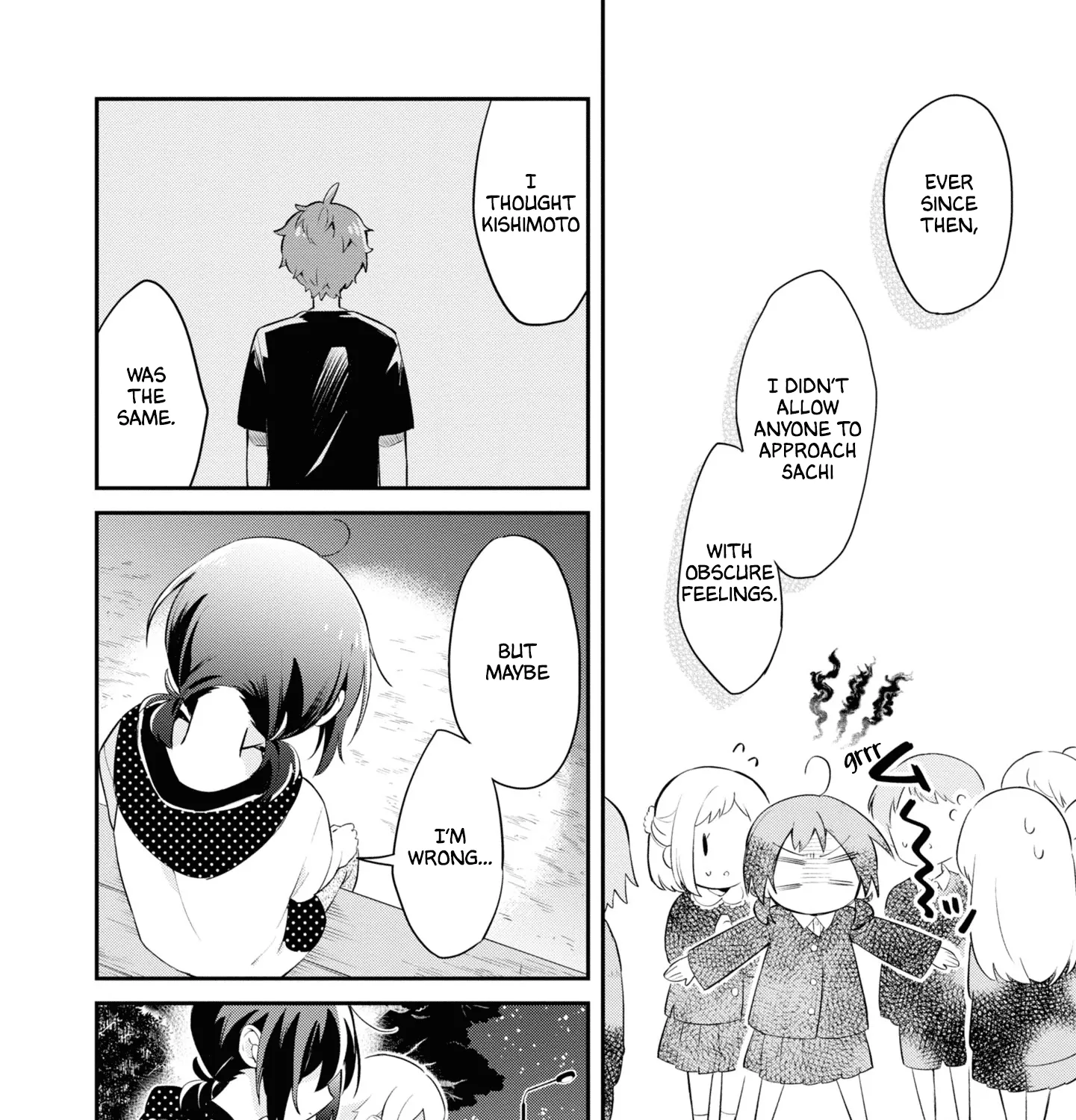 I Can Only See Your Side Profile, chapter 8, page 43