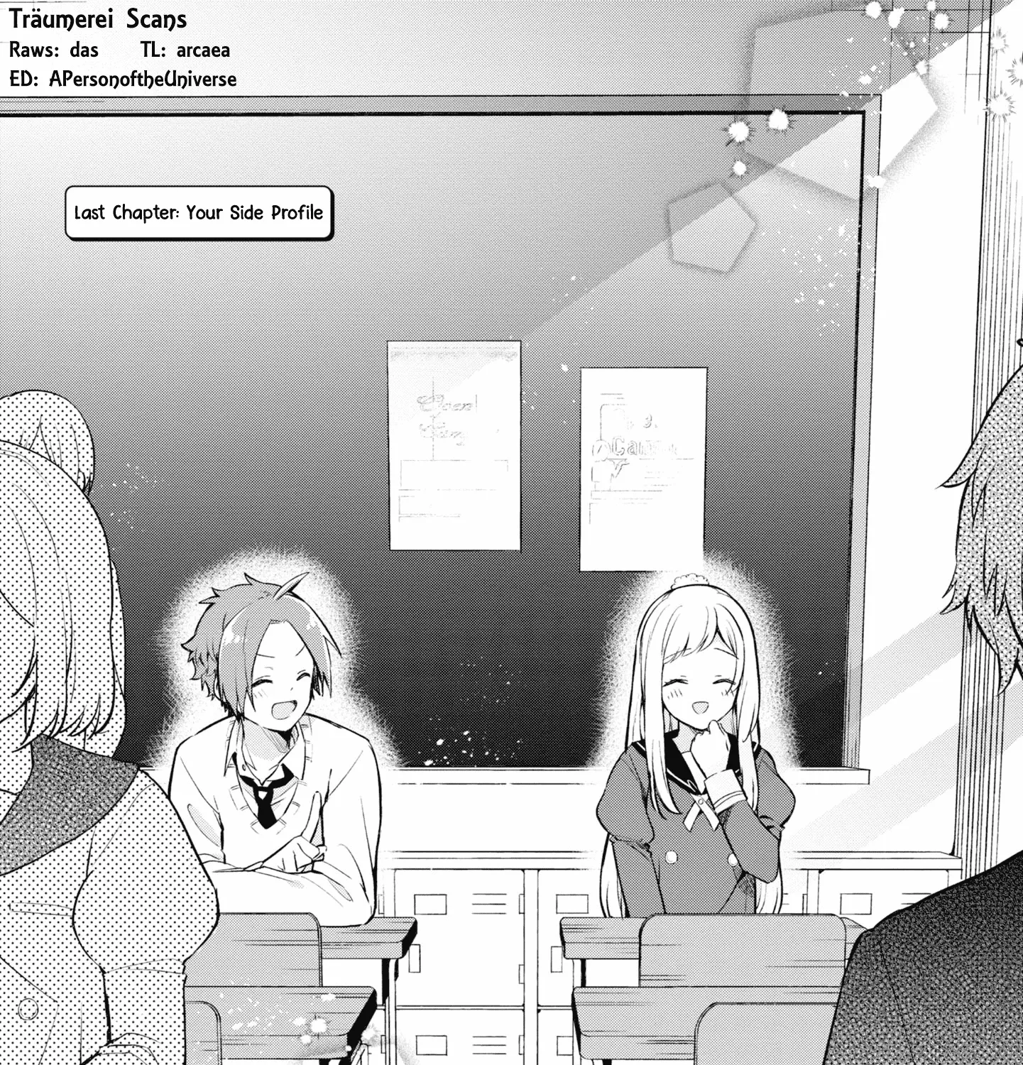 I Can Only See Your Side Profile, chapter 11 END, page 1
