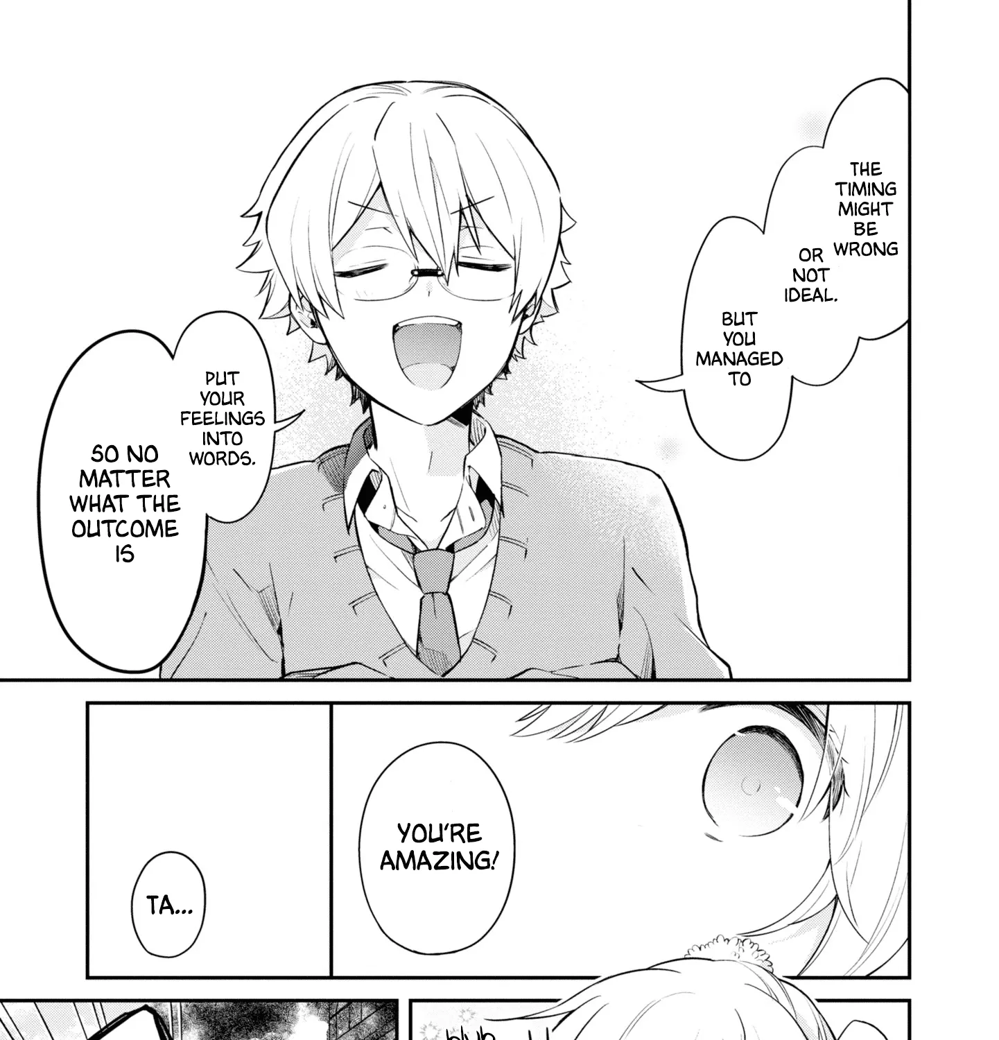I Can Only See Your Side Profile, chapter 11 END, page 13