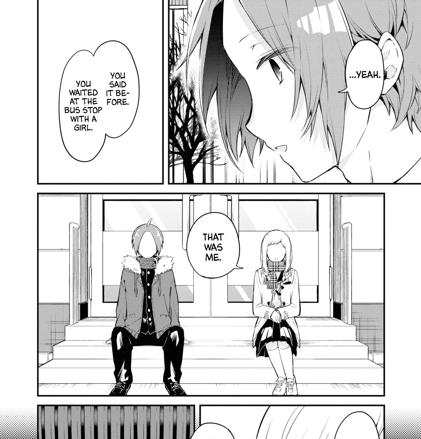 I Can Only See Your Side Profile, chapter 11 END, page 27