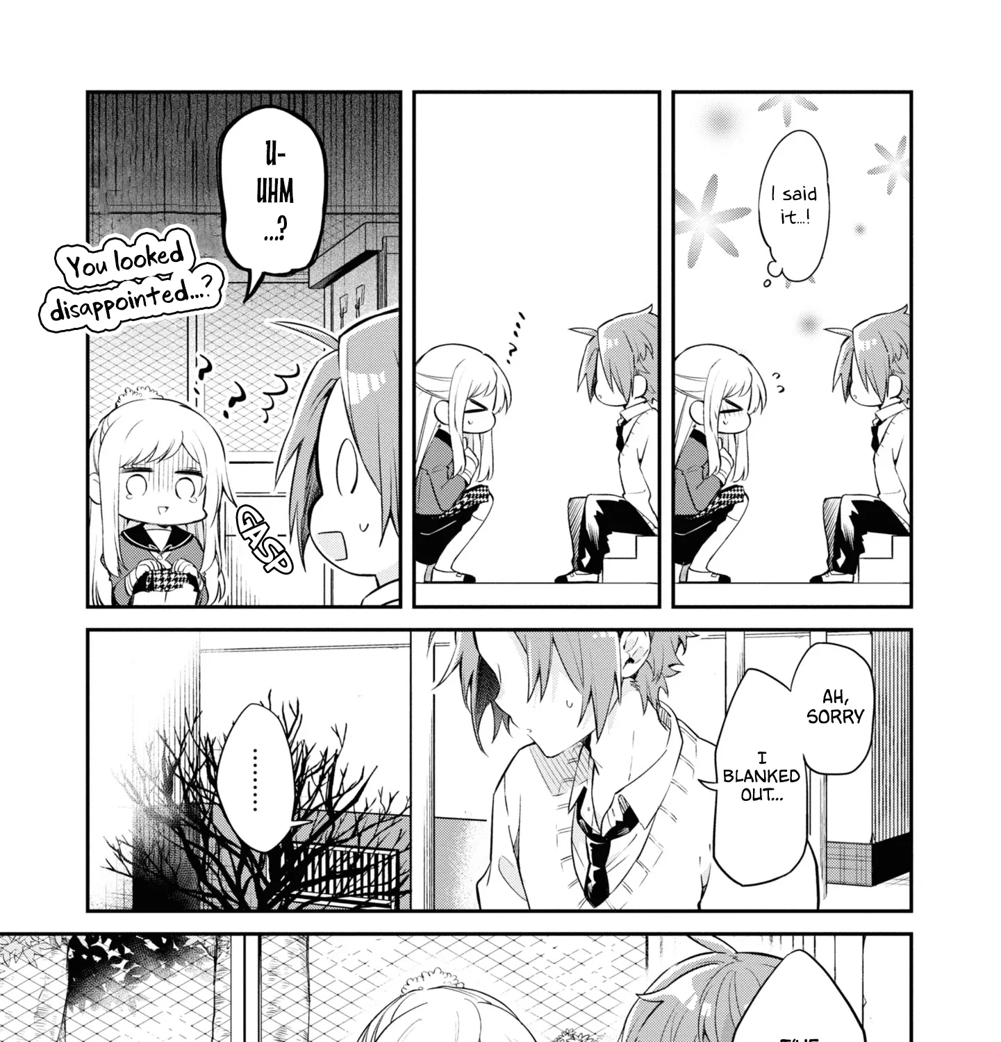 I Can Only See Your Side Profile, chapter 11 END, page 53