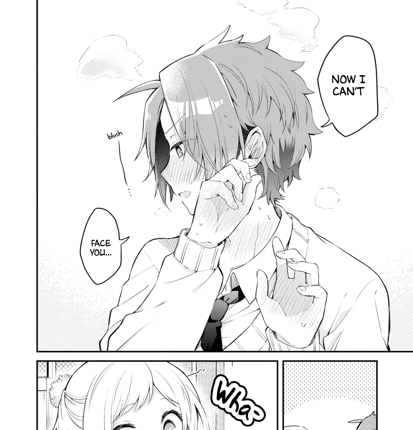 I Can Only See Your Side Profile, chapter 11 END, page 55