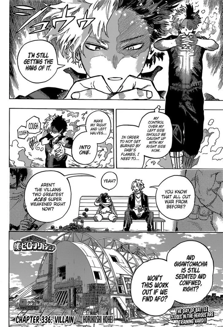 My Hero Academia, chapter 336, page 4
