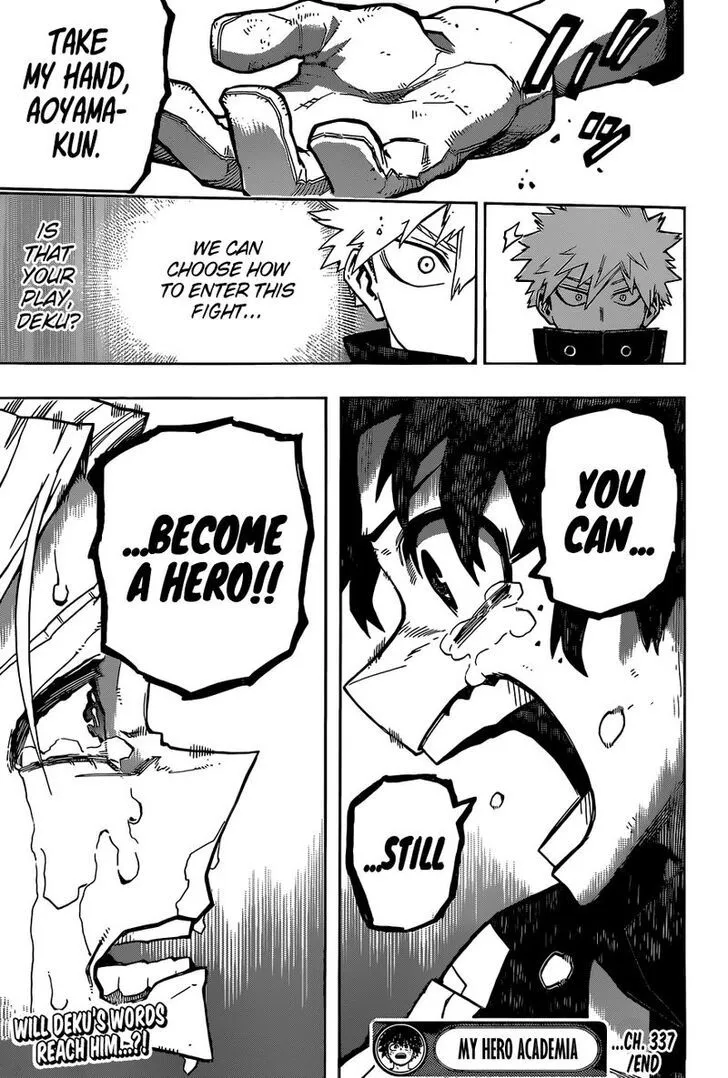 My Hero Academia, chapter 337, page 17