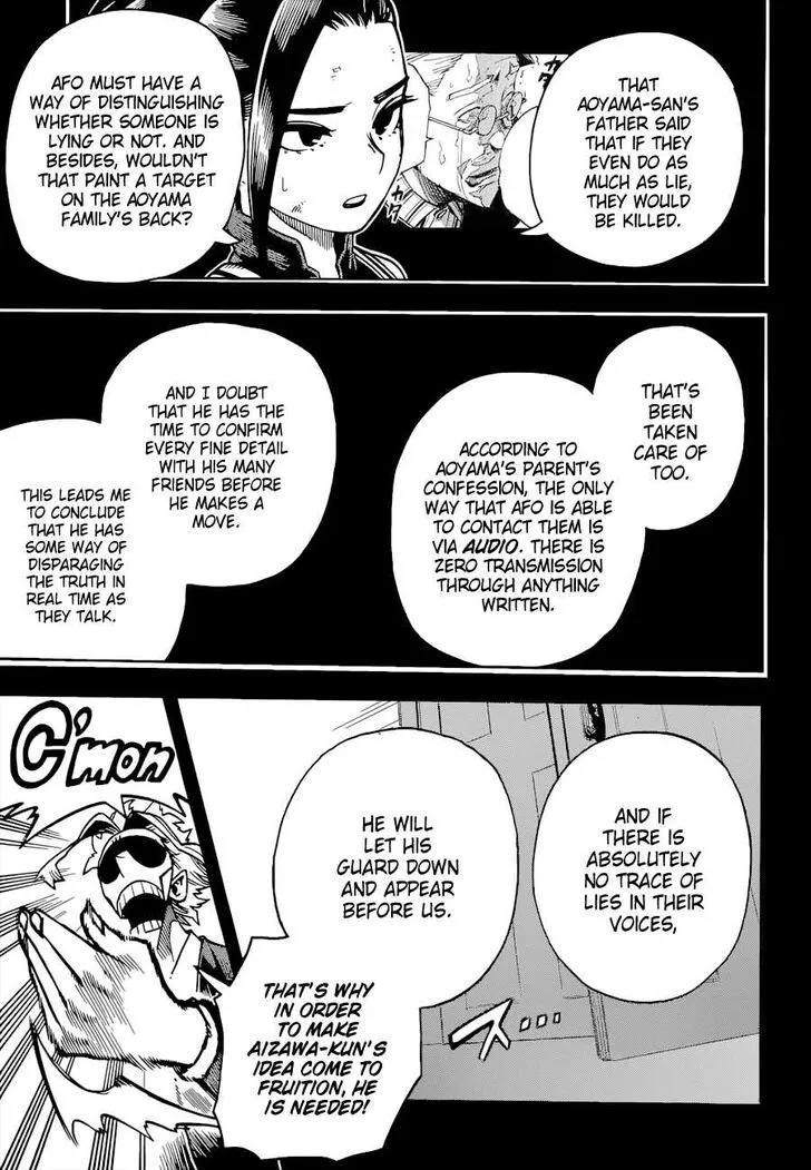My Hero Academia, chapter 344, page 3