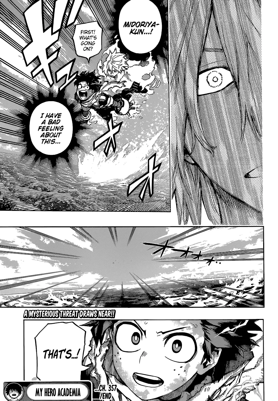 My Hero Academia, chapter 357, page 15