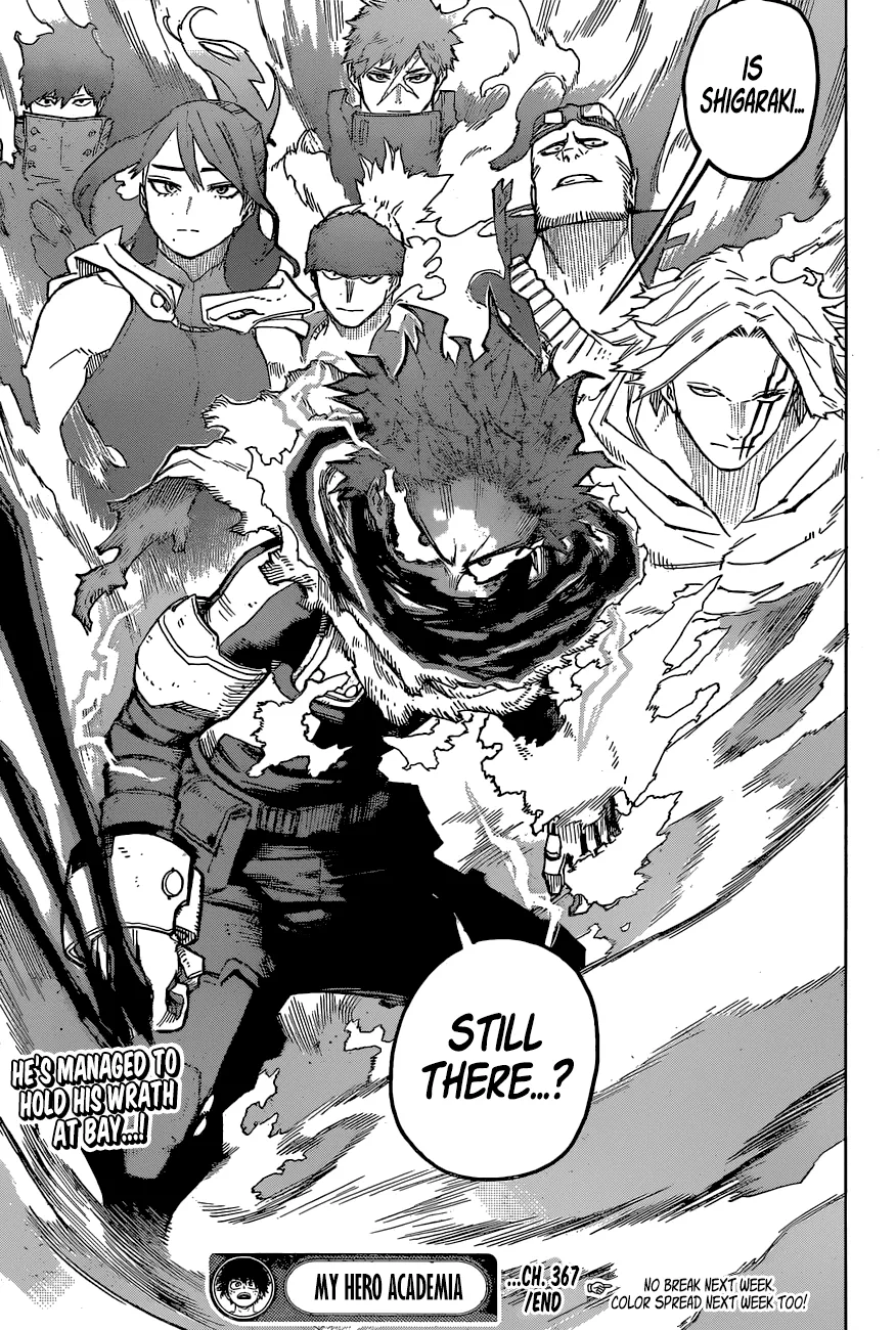 My Hero Academia, chapter 367, page 17