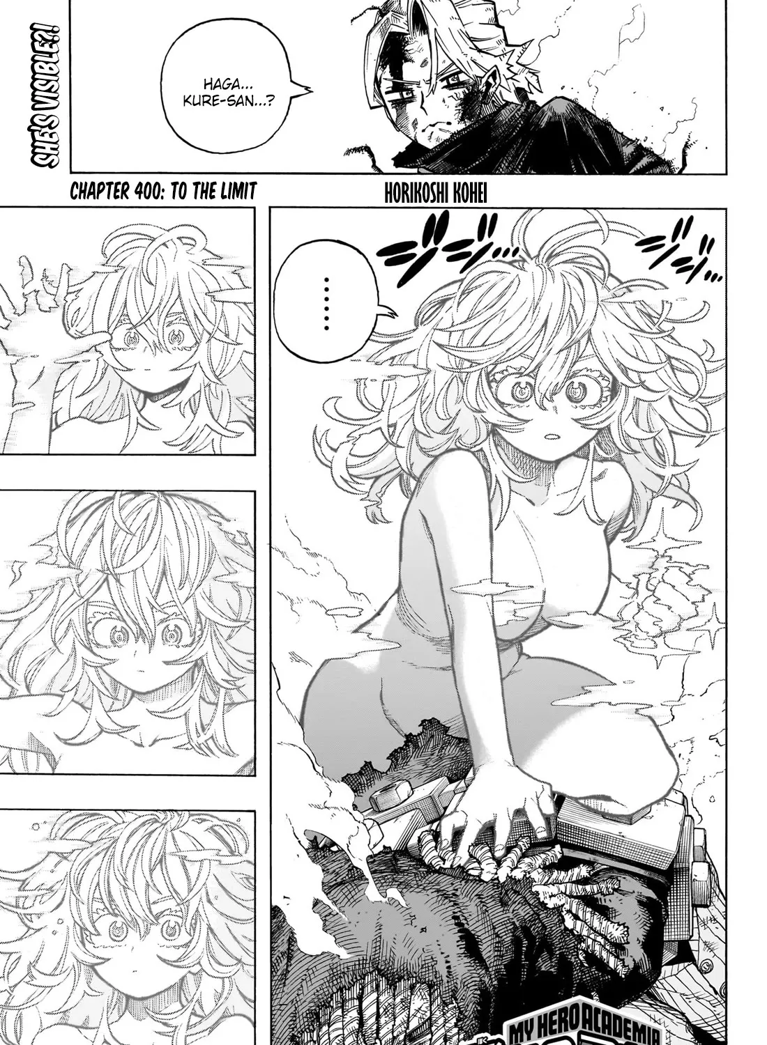My Hero Academia, chapter 400, page 1