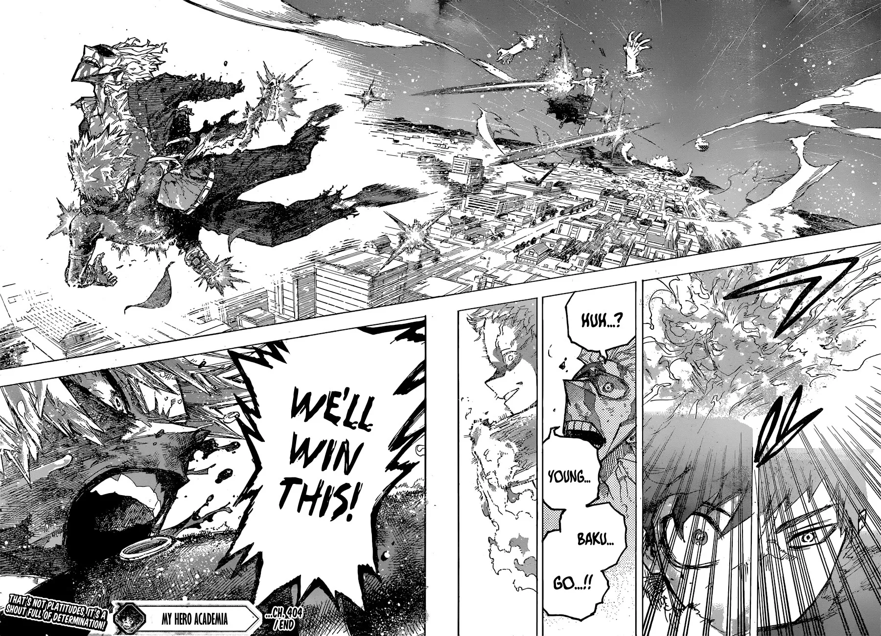 My Hero Academia, chapter 404, page 11