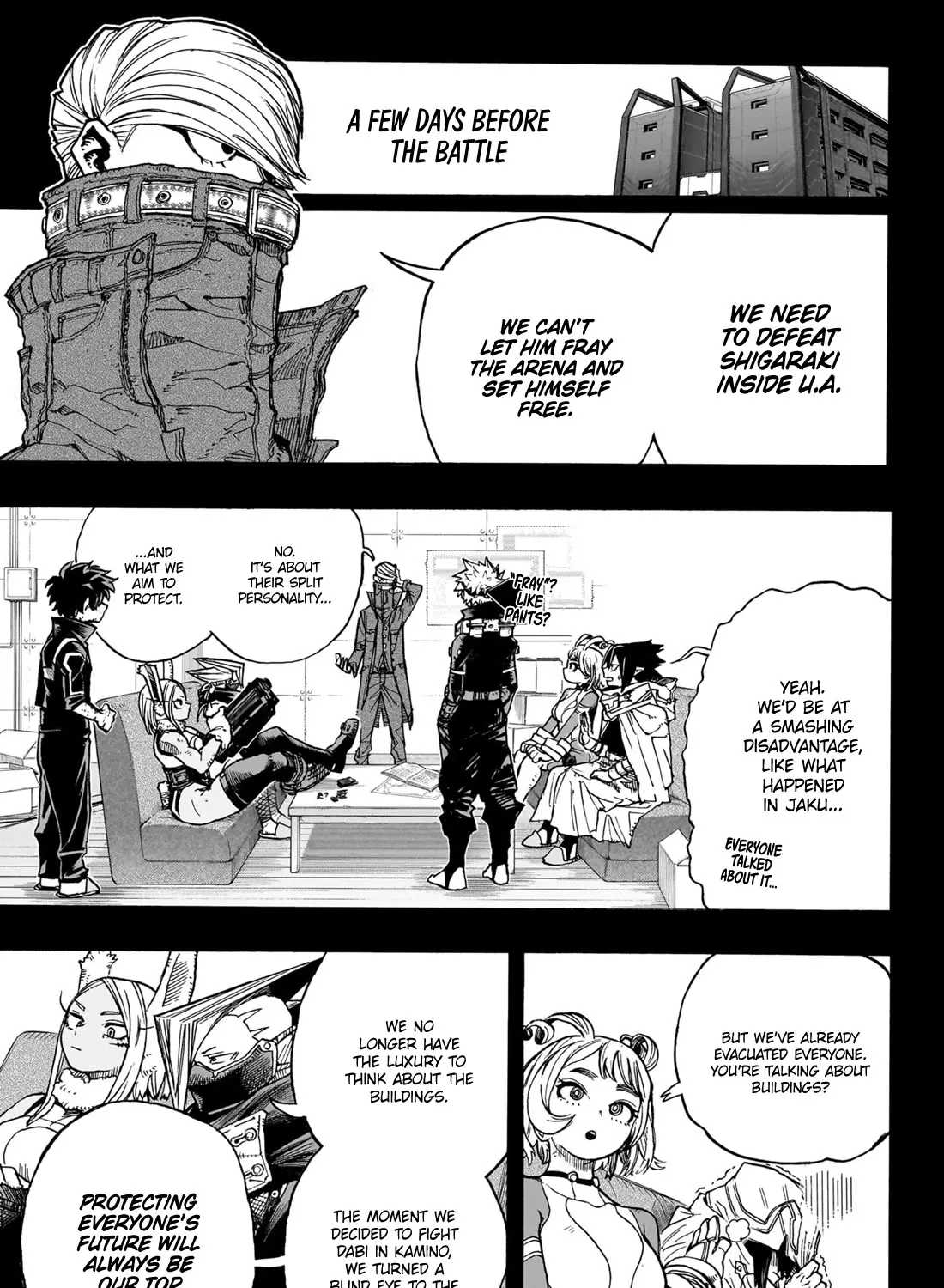 My Hero Academia, chapter 410, page 17